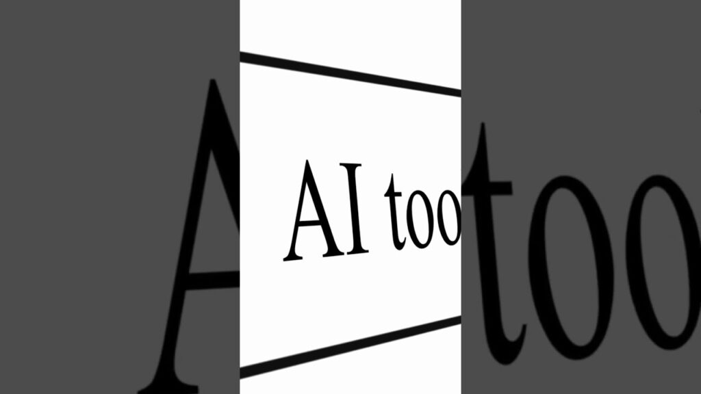 Text graphic displaying the phrase 'AI tools' in a stylized font on a white background.